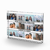 Beste vriend voor altijd Aangepaste namen 12 Fotoc Fotoblokken (Rechts)