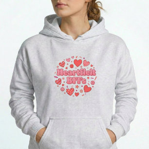 Beste Vriend Whimsical Vriendschap Pullover Hoodie