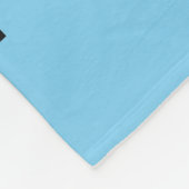 Beste vrienden, aangepaste foto's, tekst en kleur fleece deken (Hoek)