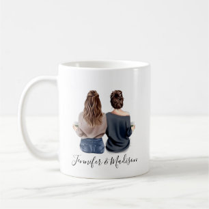 Beste Vrienden Aangepaste Haar BFF Beste Vriendinn Koffiemok