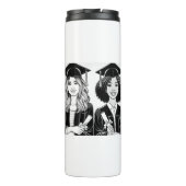 Beste Vrienden Afstuderen 2024 Thermosbeker (Achterkant)