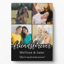 beste vrienden altijd schattig 4 foto's collage Bl