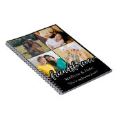 beste vrienden altijd schattig 4 foto's collage Bl Notitieboek (Rechterzijde)