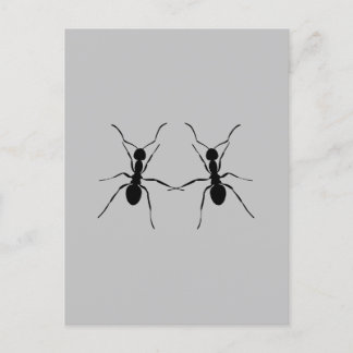 Beste vrienden. Ant Couple Briefkaart