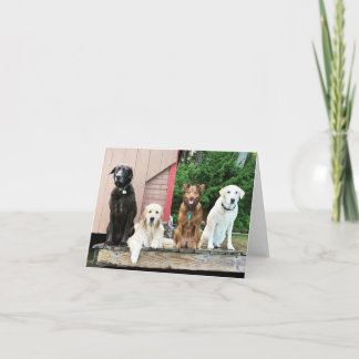 Beste vrienden bedankkaart