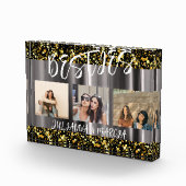 Beste Vrienden Besties Fotocollage BFF Keepsake Fotoblokken (Rechts)