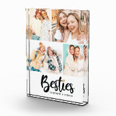 Beste Vrienden Besties Fotocollage Block Fotoblokken (Rechts)