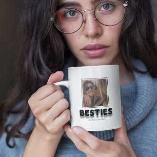 Beste vrienden BFF foto collage koffiemok