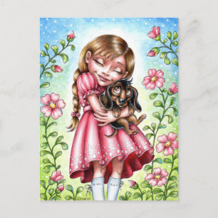 Beste vrienden briefkaart