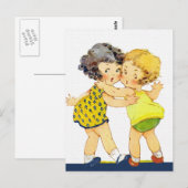 Beste vrienden briefkaart (Voorkant / Achterkant)