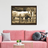 Beste vrienden canvas afdruk (Insitu (Woonkamer))