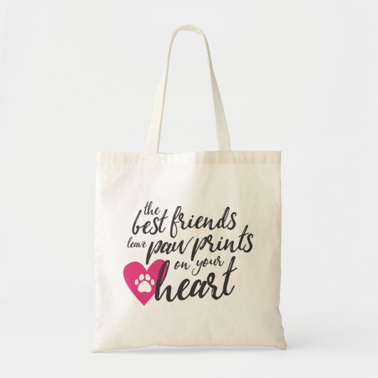 Beste vrienden Canvas tas (Voorkant)