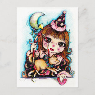Beste vrienden... Circus Fun. Briefkaart