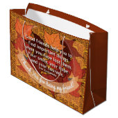 Beste vrienden, citaat large cadeautasje (Achterkant Gekanteld)