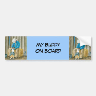 Beste vrienden ~ Cowboy & Australian Shepherd Bumpersticker