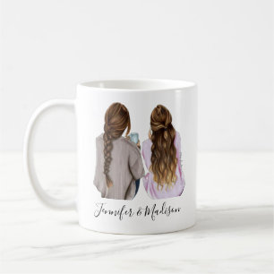 Beste Vrienden Custom Haar BFF Beste Vriendinnen V Koffiemok