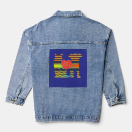 Beste vrienden denim jacket