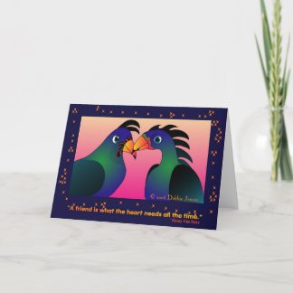 Beste Vrienden door Debbie Jensen Kaart