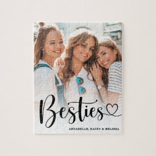 Beste Vrienden Elegante BFF-foto Legpuzzel