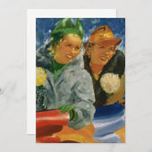  beste vrienden! Elegante en stijlvolle vrouwen (Voorkant / Achterkant)