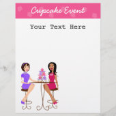 Beste vrienden en cupcakes. flyer (Voorkant)