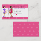 Beste vrienden en cupcakes visitekaartje (Voorkant / Achterkant)