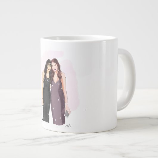 Beste vrienden extra grote beker (Voorkant rechts)