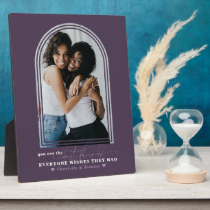 Beste vrienden Forever   Moderne, eenvoudige foto  Fotoplaat