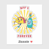 Beste vrienden Forever Sticker (Vel)