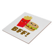 Beste vrienden Forever Tegeltje (Zijkant)