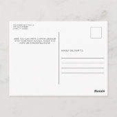 Beste vrienden Foto aangepast Briefkaart (Achterkant)