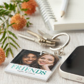 Beste vrienden | Foto Besties Sleutelhanger (Voorkant Rechts)
