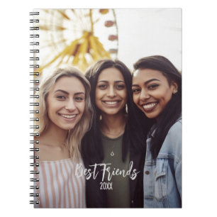 Beste Vrienden Foto BFF Besties Custom Afbeelding Notitieboek