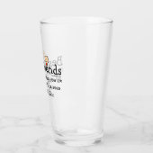 Beste vrienden glas (Links)