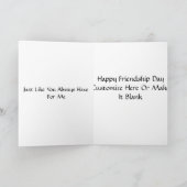 Beste Vrienden Groet - Vriendschapsdag Kaart (Binnen)