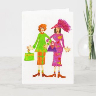 Beste vrienden kaart