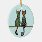 Beste vrienden keramisch ornament (Rechts)