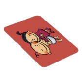 Beste vrienden knuffelen magneet (Rechterzijde)