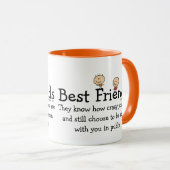 Beste vrienden mok (Voorkant rechts)