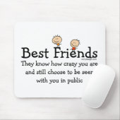 Beste vrienden muismat (Met muis)