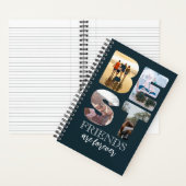 Beste vrienden, ooit foto-Afstuderen cadeau Notitieboek (Binnen)