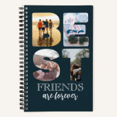 Beste vrienden, ooit foto-Afstuderen cadeau Notitieboek (Voorkant)