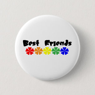 Beste vrienden ronde button 5,7 cm