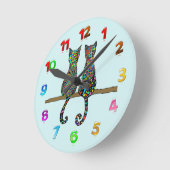 Beste vrienden ronde klok (Hoek)