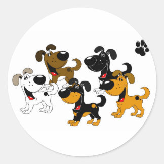 Beste vrienden! ronde sticker