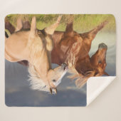 Beste vrienden sherpa deken (Voorkant (horizontaal))