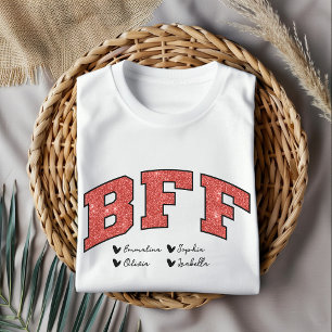 Beste Vrienden Shirt, Aangepaste BFF Valentijn's D T-shirt
