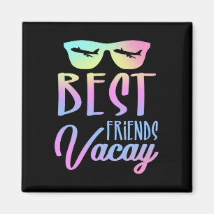 Beste vrienden Vakantie Vakantie Troep Groep Cruis Magneet