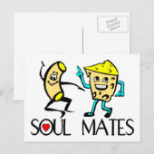Beste vrienden van Soul Mates Briefkaart (Voorkant / Achterkant)