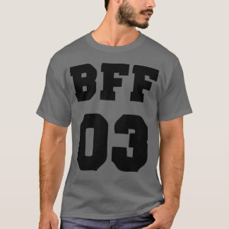 Beste vrienden voor 3 BFF T-shirt